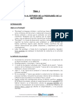 Resumen Tema1 8 Psicologia de La Motivacion