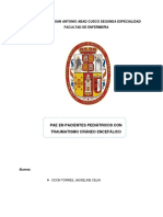 Pae en Pacientes Pediátricos Con Tec Terminado