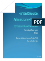 Meeting The Human Resource Needs of UMS Now and in The Future