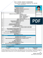 Application Muddada Srinivas Rao