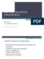 Lecture 2 - Road User and Vehicle Characteristics