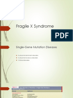 Fragile X Syndrome