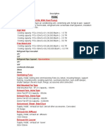 Fan Coil Units (DX-COIL With Heat Pump) : High Wall