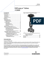 Instruction Manual Fisher Ed Ead Easy e Valves Cl125 Through Cl600 en 124776