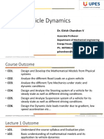 Vehicle Dynamics 