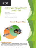 Oferta de Transporte Turistico