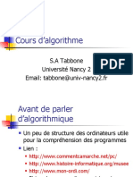 Cours Algo1