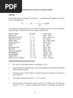 SOP Water Analysis