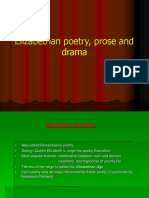 Poetry Prose and Drama