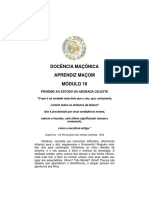 Docência Maçônica Aprendiz Maçom Módulo 16