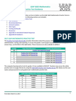 Leap 2025 Mathematics Practice Test Guidance