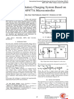 Photovoltaic Battery Charging System Based On PIC16F877A Microcontroller