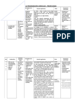 Matriz de La Programación Curricular - 1°al-6°