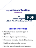 Hypothesis Testing