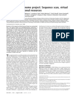 A Sea Urchin Genome Project: Sequence Scan, Virtual Map, and Additional Resources