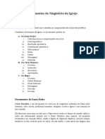 Documentos Do Magisterio Da Igreja