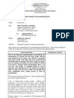 AOM 2010-001 Submission of Report of Collection and Deposit