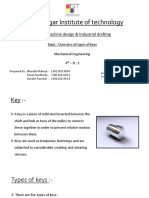 Gandhinagar Institute of Technology: Subject: Machine Design & Industrial Drafting