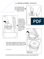 Compost Toilet Instuctions