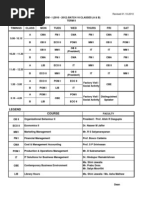 Time Table - Batch 16 (Term II)