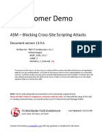 VLab Demo - ASM - Blocking Cross-Site Scripting Attacks - V13.0.A