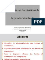 3 - Hernies Et Éventrations de La Paroi Abdominale - PR Toughrai