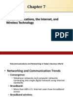 Telecommunications, The Internet, and Wireless Technology