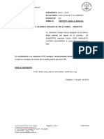 Escrito de Reiteracion Caso de Alimentos