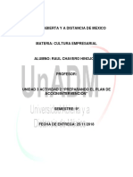 Unidad 1. Generalidades Sobre La Cultura Empresarial