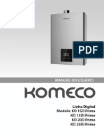 Manual Komeco Linha Digital