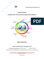 Ooitech Solar Panel Production Line Solution Brief