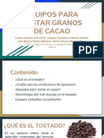 Equipos para Tostar Cacao