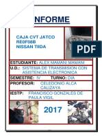 Informe CVT Jatco