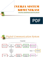 Kinerja Sistem Komunikasi: Digital Bandpass Modulation