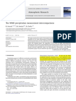 Sevruk, B.,2009, The WMO Precipitation Measurement Intercomparisons