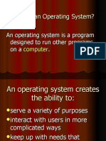 What Is An Operating System