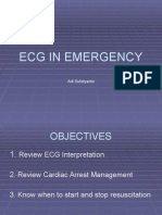 Ecg in Emergency: Adi Sulistyanto