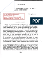 Lukács, G. - en Torno Al Desarrollo Filosofico Del Joven Marx