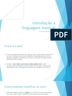 Intrudoção A Linguagem Musical