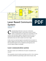 Laser Based Communication System PDF