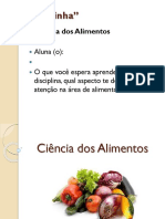 Bromatologia - Análise de Alimentos