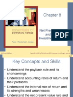 Net Present Value and Other Investment Criteria: Mcgraw-Hill/Irwin