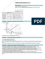 C13 - Correction D'exercices