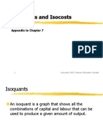 Isoquants and Isocosts: Appendix To Chapter 7