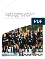 Rugby World Cup 2015 Statistcial Report