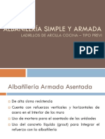 Albanileria Armada Con Ladrillos de Arcilla Cocida PPT 1