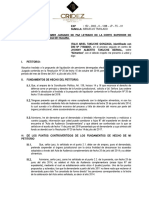 Revocatoria de Pena Suspendida A Efectiva Maria Hinostrosa