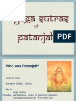 Patanjali's Yoga Sutras