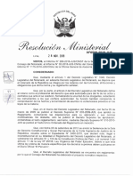 Proyecto de Decreto Supremo Que Aprueba El Reglamento Del Decreto Legislativo N° 1049, Decreto Legislativo Del Notariado