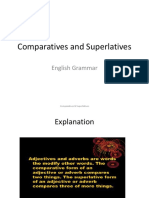 Comparatives and Superlatives